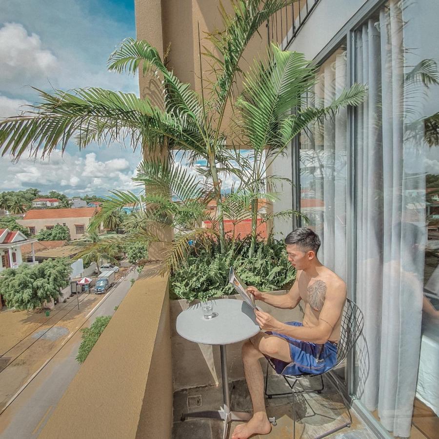 Cagina Boutique Hostel Ðồng Hới Buitenkant foto